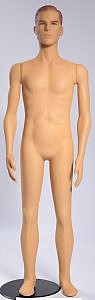 Flexible Male Mannequin - With Head Features & Make-up