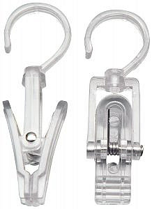 Clever Clips Clear - 11cm Pack 40 or 5cm Pack 100
