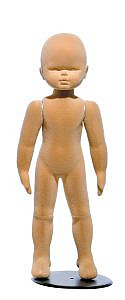 Flexible Kids Mannequin With Head Features 9 Months Unisex
