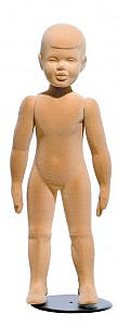 Flexible Kids Mannequin With Head Features 2-3 Years Unisex
