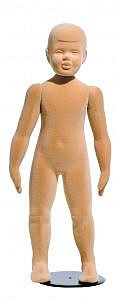 Flexible Kids Mannequin With Head Features 3-4 Years Unisex