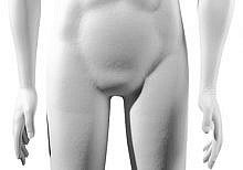 Flexible Male Mannequin - With Abstract Head