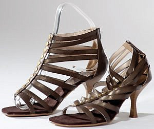 Female Acrylic Shoe Presenter