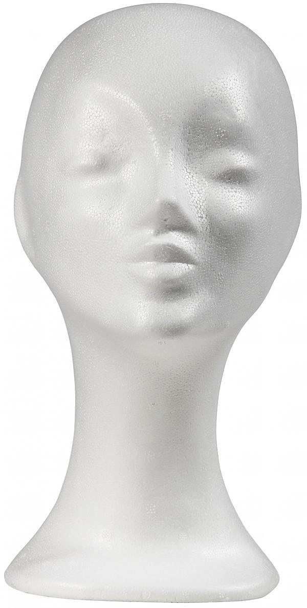 The Female Styrofoam Heads For Wigs are lightweight and durable.