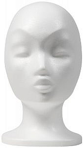 Mona Female Styrofoam Head For Wig - Pack 5 or 48
