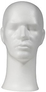 Phil Male Styrofoam Head For Wig - Pack 5 or 42