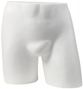 Male Styrofoam Hip Form - Pack 3