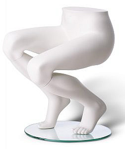 Female Squat Down Trouser Form